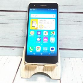 LG電子 au LG it LGV36 Pearl White 本体 白ロム SIMロック解除済み SIMフリー B047753