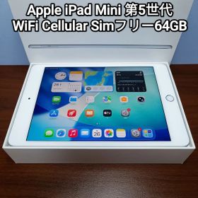 (美品) iPad Mini 第5世代 WiFi Simフリー 64GB