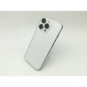 【中古】Apple docomo 【SIMフリー】 iPhone 13 Pro 128GB シルバー MLUF3J/A【広島】保証期間1ヶ月【ランクC】