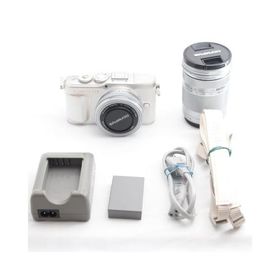 OLYMPUS ミラーレス一眼カメラ PEN E-PL10 EZダブルズームキット ホワイト