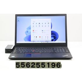 ノートパソコン Lenovo ThinkPad E580 Core i5 8250U 1.6GHz/8GB/256GB(SSD)/15.6W/FHD(1920x1080)/Win11 外装割れあり