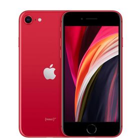 アップル(Apple)のバッテリー90%以上 iPhoneSE2 64GB RED SIMフリー 本体 Aランク スマホ iPhoneSE第2世代 アイフォン アップル apple 【送料無料】 ipse2mtm693b(スマートフォン本体)