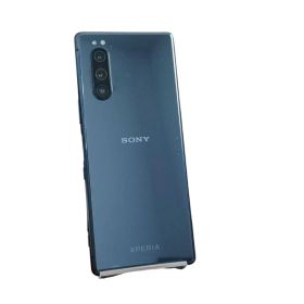 安心保証付き 中古品 Sony Xperia 5 SOV41 ネイビー本体
