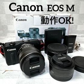 B071 Canon EOS M イオス ダブルレンズキット ミラーレス