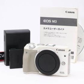 B+ (並品) Canon キヤノン EOS M3 ボディ ホワイト 初期不良返品対応 44-49