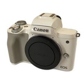 CANON◆デジタル一眼カメラ EOS Kiss M EF-M15-45 IS STM レンズキット [ホワイト]//