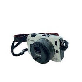CANON◆デジタル一眼カメラ EOS M ダブルレンズキット [ホワイト]