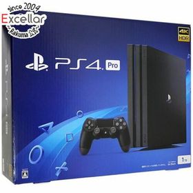 プレイステーション4(PlayStation4)のSONY プレイステーション4 Pro 1TB ブラック CUH-7100BB01 コントローラーなし 元箱あり(家庭用ゲーム機本体)