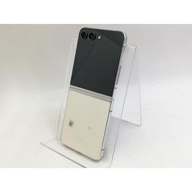 【中古】SAMSUNG au 【SIMフリー】 Galaxy Z Flip5 クリーム 8GB 256GB SCG23【大宮東口】保証期間１ヶ月【ランクA】