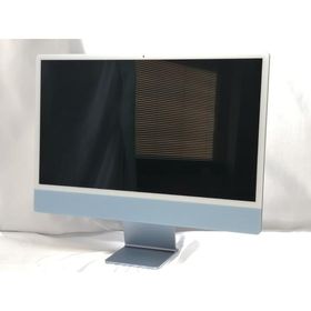 【中古】Apple iMac 24インチ 4.5K Retinaディスプレイ M1(CPU:8C/GPU:7C) 8GB/256GB ブルー MJV93J/A (M1・2021)【ECセンター】保証期間１ヶ月【ランクB】