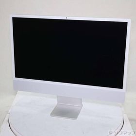 〔中古〕Apple(アップル) iMac 24-inch Mid-2021 MGTF3J／A Apple M1 8コアCPU_7コアGPU 8GB SSD256GB シルバー 〔26.3 Tahoe〕〔269-ud〕