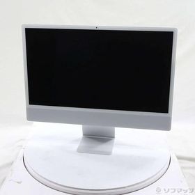 〔中古〕Apple(アップル) iMac 24-inch Mid-2021 MGTF3J／A Apple M1 8コアCPU_7コアGPU 8GB SSD256GB シルバー 〔26.3 Tahoe〕〔258-ud〕