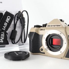 《 ショット数 4916回》OM-5 Mark II ボディ サンドベージュ