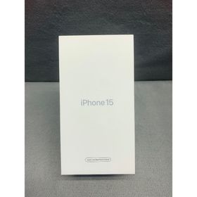 アイフォーン(iPhone)の新品未開封 Appleストア版 SIMフリー iPhone15 128GB(スマートフォン本体)