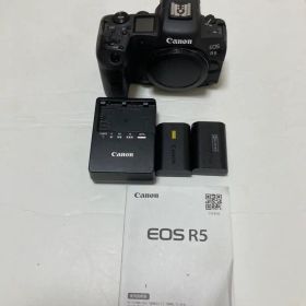 【動作確認済】Canon EOS R5 フルサイズミラーレス ✨付属品充実