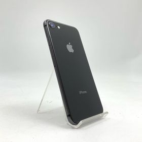 アップル(Apple)の【全額返金保証】【最速発送】Apple iPhone iPhone 8 64GB スペースグレイ docomo SIMフリー 動作確認済(スマートフォン本体)