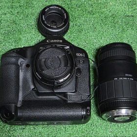 【ジャンク扱い】Canon EOS-1D Mark II ＋ レンズ3本セット