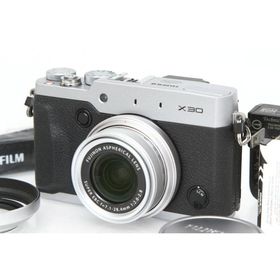 【全額返金保証】美品｜富士フイルム FUJIFILM X30 Silver CA01-R4969-2Q1A