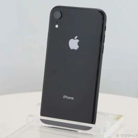 【中古】SoftBank iPhoneXR 64GB ブラック MT002J／A SoftBank 【247-ud】