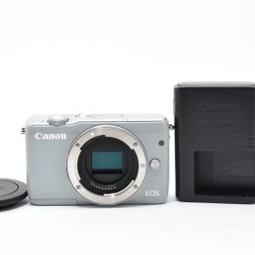 Canon EOS M10 ミラーレス一眼 デジタルカメラ ボディ グレー [#2825167A]