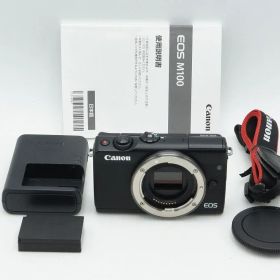 美品 Canon キヤノン EOS M100 ボディ ミラーレス一眼カメラ ブラック 260320ap