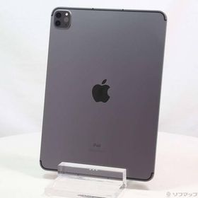 〔中古〕Apple(アップル) iPad Pro 11インチ 第3世代 128GB スペースグレイ MHW53J／A SIMフリー〔305-ud〕