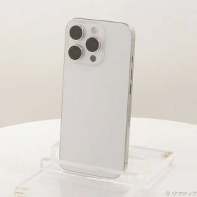 ソフマップ 〔中古品〕 iPhone16 Pro 128GB ホワイトチタニウム MYMW3J／A SIMフリー【198】