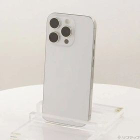 ソフマップ 〔中古品〕 iPhone16 Pro 128GB ホワイトチタニウム MYMW3J／A SIMフリー【305】