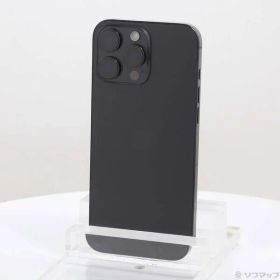 ソフマップ 〔中古品〕 iPhone16 Pro Max 1TB ブラックチタニウム MYWQ3J／A SIMフリー【344】