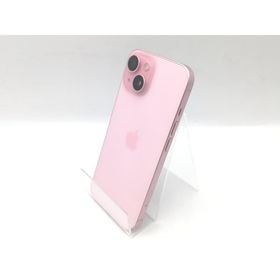 【中古】Apple 国内版 【SIMフリー】 iPhone 15 128GB ピンク MTMJ3J/A【熊本】保証期間１ヶ月【ランクB】