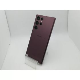 【中古】SAMSUNG docomo 【SIMフリー】 Galaxy S22 Ultra バーガンディ 12GB 256GB SC-52C【新橋烏森通り】保証期間1ヶ月【ランクC】