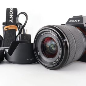 SONY(ソニー) フルサイズ ミラーレス一眼カメラ α7II ズームレンズキット(同梱レンズ:SEL2870) ブラック ILCE-7M2K