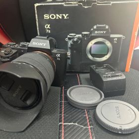 SONY α7 II 本体、レンズ、充電池1個付き※撮影枚数12000未満