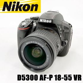 ニコン Nikon D5300 AF-P 18-55 VR レンズキット 一眼レフ カメラ 中古