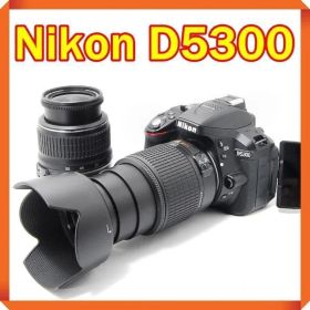 Nikon D5300 一眼レフカメラ スマホ転送 ダブルレンズセット