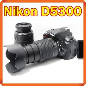 ✨ Nikon D5300 一眼レフ スマホ転送 ダブルレンズセット