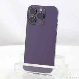 ソフマップ 〔中古品〕 iPhone14 Pro 256GB ディープパープル MQ1E3J／A SIMフリー【295】