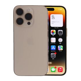 iPhone14Pro 128GB ゴールド Apple A2889 SIMフリー Cランク スマホ 本体 送料無料