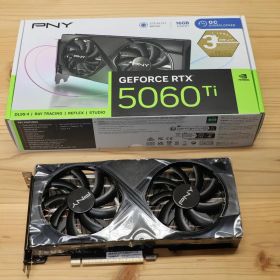 PNY GeForce RTX 5060 Ti 16GB 3年保証 ほぼ未使用