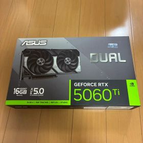 ASUS Dual GeForce RTX 5060 Ti 16GB 未開封
