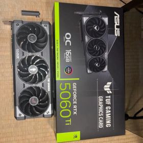 ASUS TUF RTX 5060 Ti 16GB 美品 付属品完備