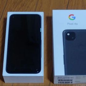 Google Pixel 4a ブラック 本体 初期化済み