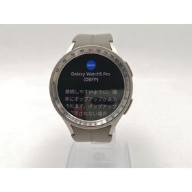 【中古】SAMSUNG Galaxy Watch5 Pro SM-R920NZTAXJP グレーチタニウム【ECセンター】保証期間１ヶ月【ランクB】