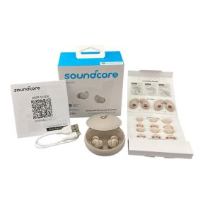 186000 ジャンク品 ANKER soundcore イヤホン Bluetooth ベージュ Sleep A20