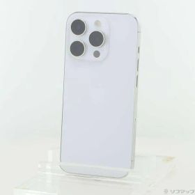 ソフマップ 〔中古品〕 iPhone15 Pro 128GB ホワイトチタニウム MTU83J／A SIMフリー【198】
