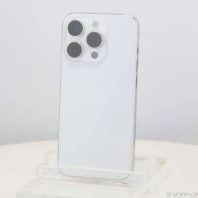 ソフマップ 〔中古品〕 iPhone15 Pro 128GB ホワイトチタニウム MTU83J／A SIMフリー【352】