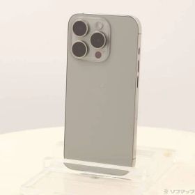 ソフマップ 〔中古品〕 iPhone15 Pro 128GB ナチュラルチタニウム MTU93J／A SIMフリー【295】