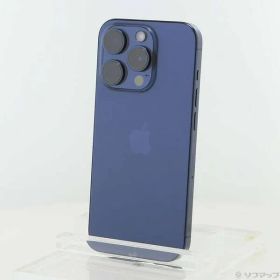 ソフマップ 〔中古品〕 iPhone15 Pro 512GB ブルーチタニウム MTUL3J／A SIMフリー【198】