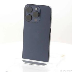 ソフマップ 〔中古品〕 iPhone15 Pro 512GB ブルーチタニウム MTUL3J／A SIMフリー【348】