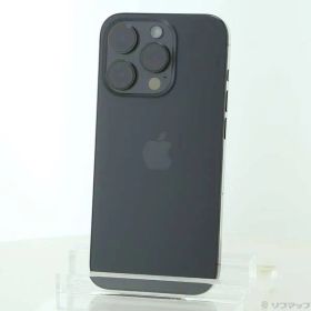 ソフマップ 〔中古品〕 iPhone15 Pro 1TB ブラックチタニウム MTUQ3J／A SIMフリー【262】